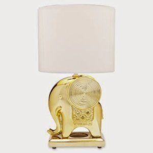 NEW Happy Chic Jonathan Adler Elephant Lamp 1 of 2